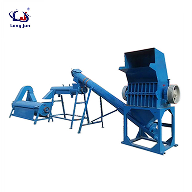 Plastic film recycling machine crusher production line5