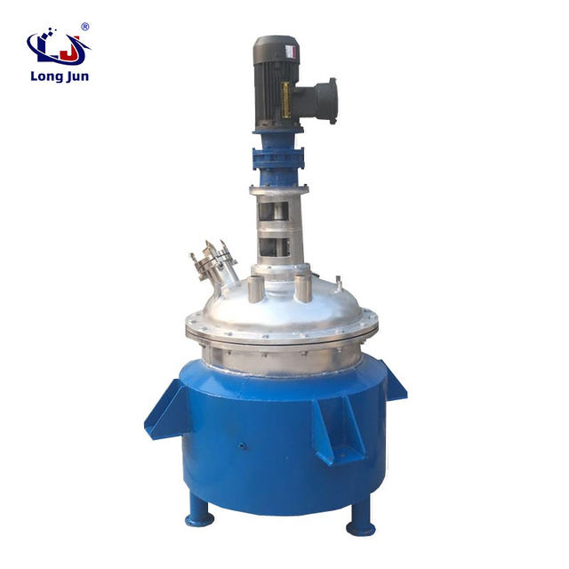 100L Stainless Steel Double Jacketed Electric Heating Chemical Reactor Dairy Mixing Tank