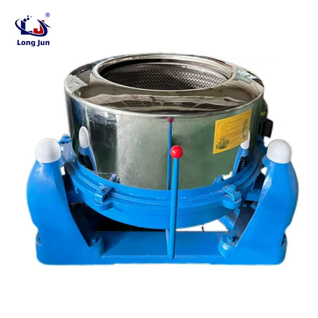 Industrial three legged centrifugal dewatering machine