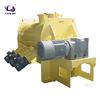 High speed horizontal plow blade mixer
