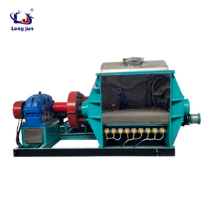 Sigma mixer with extrusion discharge device