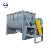 Industrial powder horizontal screw belt mixer