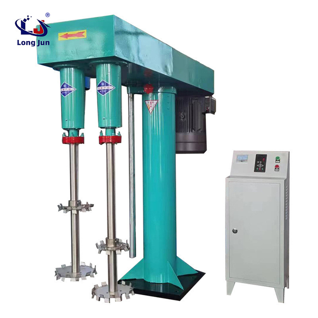 Hydraulic dual axis high-speed disperser