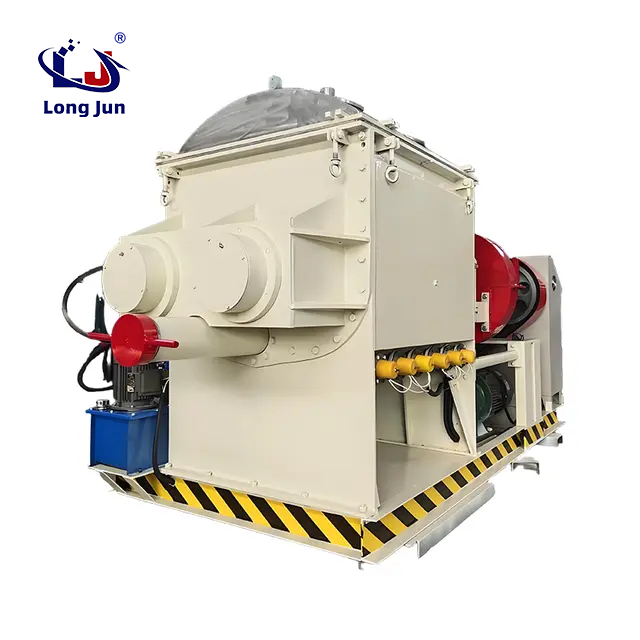 Silicone rubber vacuum mixer