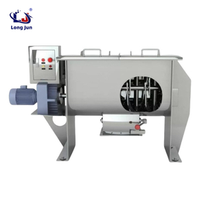 Powder large element water-soluble fertilizer screw belt mixer production equipment