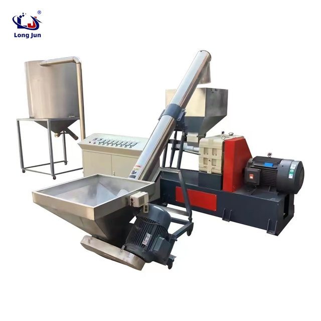 Waste plastic recycling extruder granulator plastic recycling machine