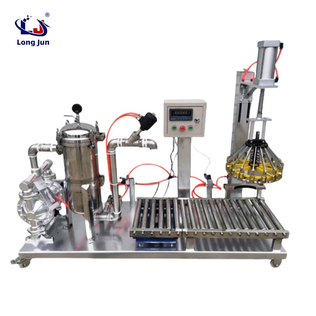 Paint filling machine